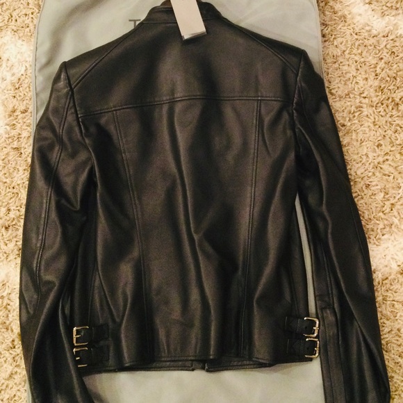 RARE RUNWAY TOM FORD BLACK LEATHER MOTO JACKET $6980 SIZE 38 - Picture 9 of 9